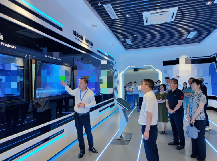 杭州市經(jīng)信局黨組書記、局長王越劍等領(lǐng)導蒞臨中奧科技走訪調(diào)研